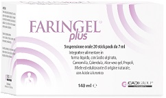 FARINGEL PLUS 20 STICK PACK 7 ML - Angeli Pharm