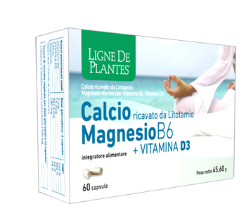 CALCIO + MAGNESIO B6 + VITAMINA D3 60 CAPSULE - Angeli Pharm