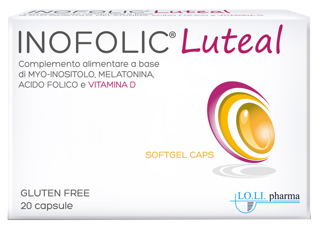 INOFOLIC LUTEAL 20 CAPSULE MOLLI - Angeli Pharm