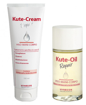 COMBINATA KUTE OIL REPAIR 60 ML + KUTE CREAM REPAIR 100 ML - Angeli Pharm