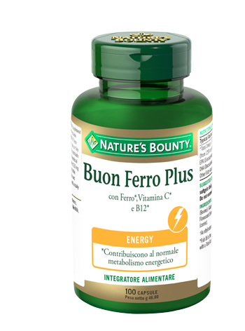 BUON FERRO PLUS 100 CAPSULE - Angeli Pharm