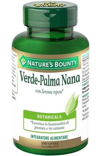 VERDE PALMA NANA 100 CAPSULE 52,00 G - Angeli Pharm
