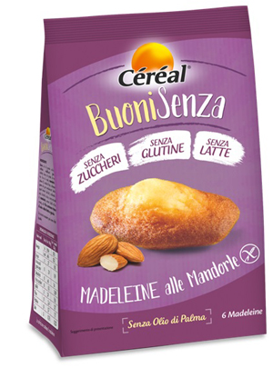 CEREAL BUONISENZA MADELEINE ALLE MANDORLE 180 G - Angeli Pharm