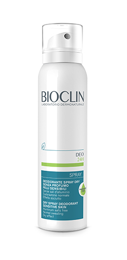 BIOCLIN DEO 24H SPRAYAY DRY SENZA PROFUMO - Angeli Pharm
