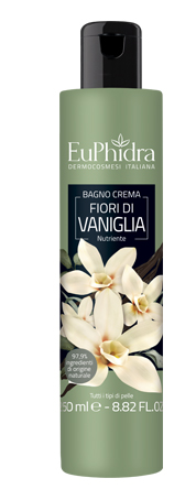 EUPHIDRA BAGNOCREMA NUTR VANIGLIA BAGNO CREMA IN FLACONE CON ETICHETTA - Angeli Pharm