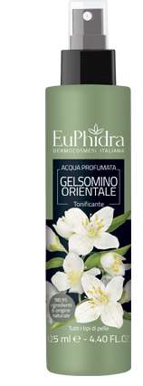 EUPHIDRA ACQUA PROFUMATA GELSOMINO IN FLACONE CON ETICHETTA POMPA SPRAY - Angeli Pharm