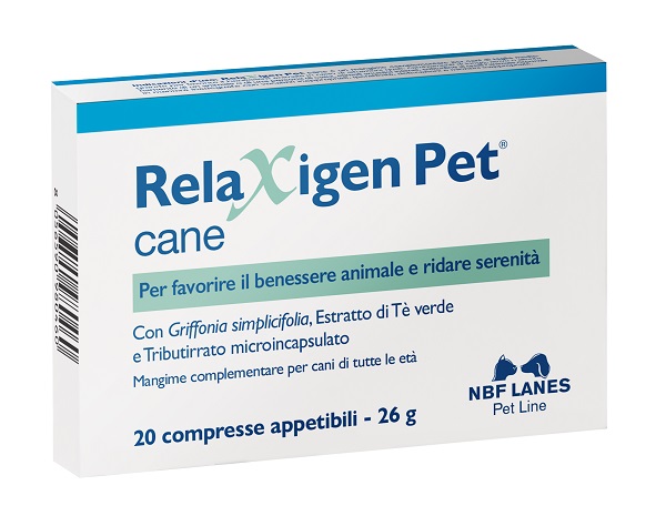 RELAXIGEN PET CANE BLISTER 20 COMPRESSE APPETIBILI - Angeli Pharm