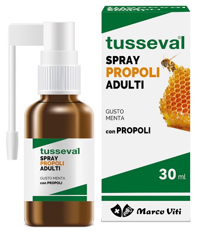 TUSSEVAL GOLA PROPOLI SPRAY PER ADULTI 30 ML - Angeli Pharm