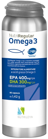 NUTRIREGULAR OMEGA 3 80 CAPSULE - Angeli Pharm