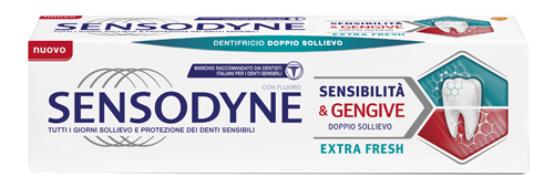 SENSODYNE REPAIR & PROTECT EXTRA FRESH PASTA DENTIFRICIA AD AZIONE DESENSIBILIZZANTE - Angeli Pharm