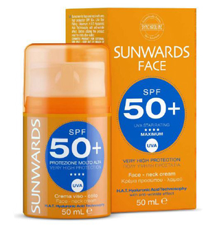 SUNWARDS FACE CREAM SPF 50+ 50 ML - Angeli Pharm