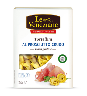 LE VENEZIANE TORTELLINI PROSCIUTTO CRUDO 250 G - Angeli Pharm