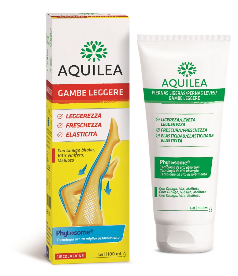 AQUILEA GAMBE LEGGERE GEL 100 ML - Angeli Pharm
