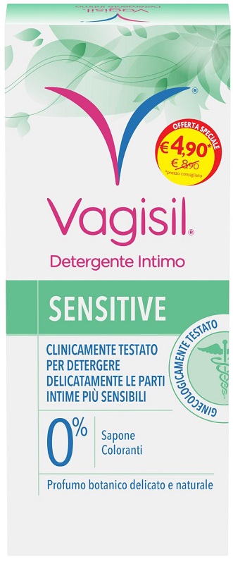 VAGISIL DETERGENTE SENSITIVE 250 ML - Angeli Pharm