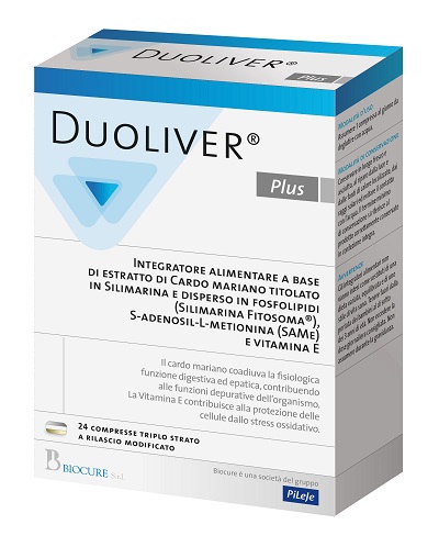 DUOLIVER PLUS 24 COMPRESSE - Angeli Pharm