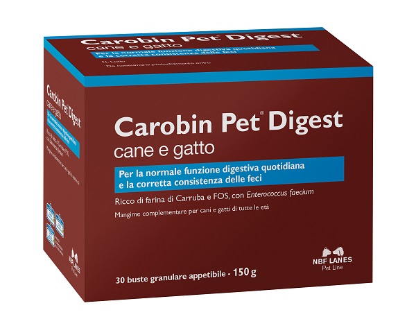 CAROBIN PET DIGEST GRANULARE 30 BUSTE DA 5 G - Angeli Pharm