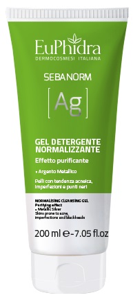 EUPHIDRA SEBANORM AG GEL DETERGENTE 200 ML - Angeli Pharm