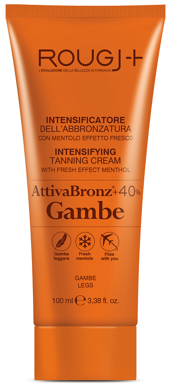 ROUGJ SOLARE ATTIVA BRONZ +40% GAMBE PLUS 100 ML - Angeli Pharm
