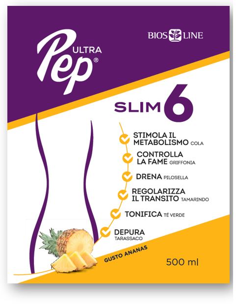 ULTRA PEP SLIM 6 ANANAS 500 ML - Angeli Pharm