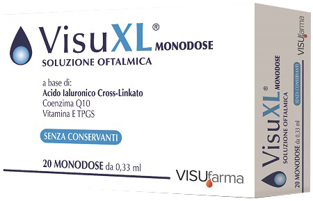SOLUZIONE OFTALMICA VISUXL 20 CONTENITORI MONODOSE 0,33 ML - Angeli Pharm
