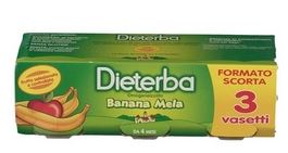 DIETERBA OMOGENEIZZATO BANANA 3 X 80 G - Angeli Pharm