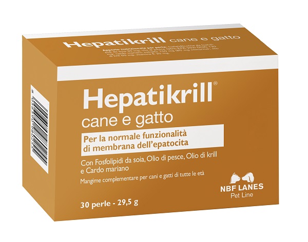 HEPATIKRILL CANI E GATTI BLISTER 30 PERLE - Angeli Pharm