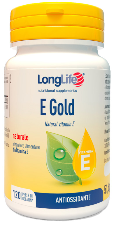 LONGLIFE E GOLD 90UI 120 PERLE - Angeli Pharm