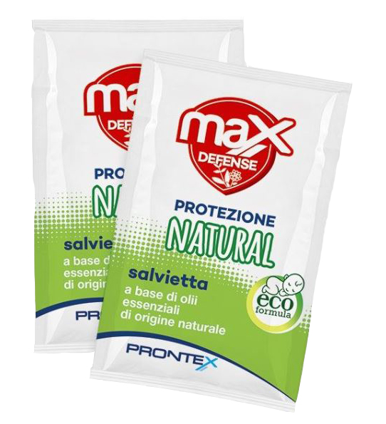 PRONTEX MAX DEFENSE SALVIETTINE NATURAL 6 PEZZI - Angeli Pharm
