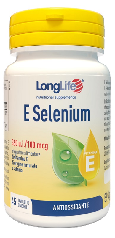 LONGLIFE E SELENIUM 45 TAVOLETTE - Angeli Pharm