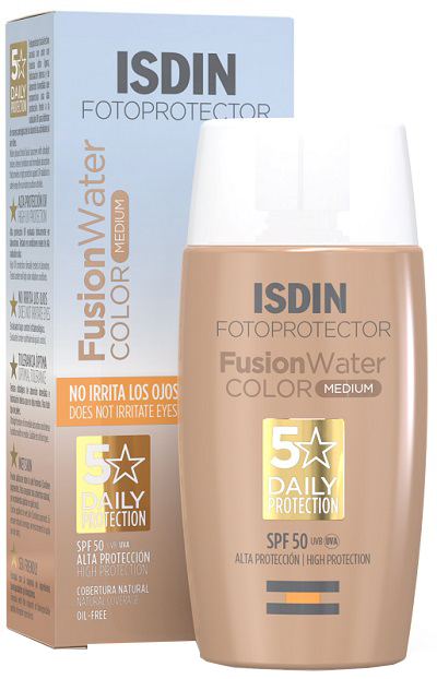 FOTOPROTECTOR FUSION WATER COLOR MEDIUM 50 ML - Angeli Pharm