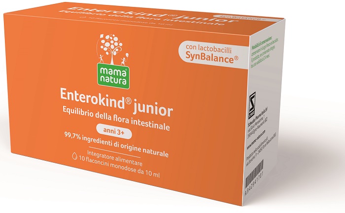 MAMA NATURA ENTEROKIND JUNIOR 10 FLACONCINI 10 ML - Angeli Pharm