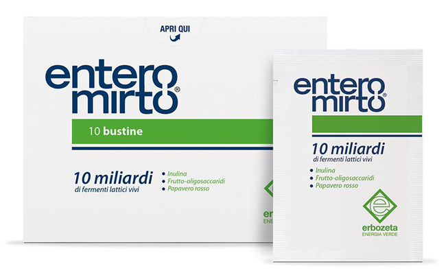 ENTERO MIRTO 10 BUSTINE - Angeli Pharm
