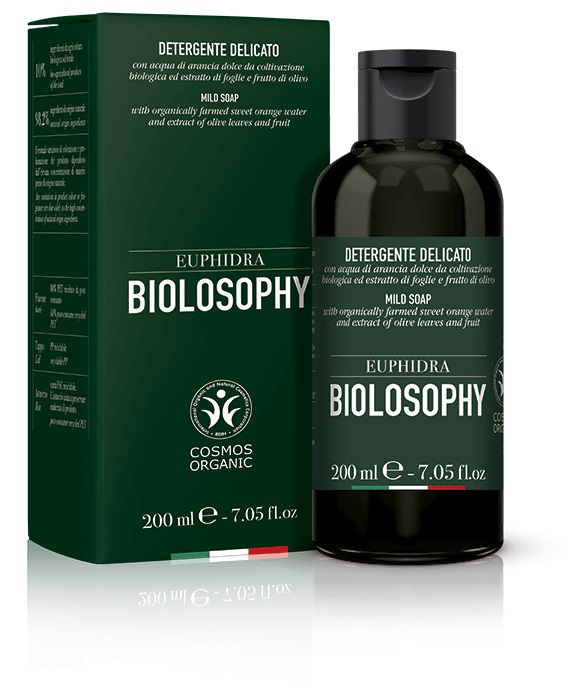 EUPHIDRA BIOLOSOPHY DETERGENTE DELICATO 200 ML - Angeli Pharm