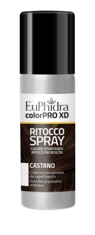 EUPHIDRA COLORPRO XD TINTURA RITOCCO SPRAY CAPELLI CASTANO 75 ML - Angeli Pharm