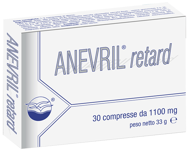 ANEVRIL RETARD 30 COMPRESSE - Angeli Pharm