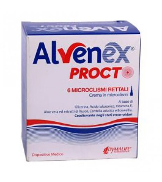 ALVENEX PROCTO MICROCLISMA 6 PEZZI DA 8 G - Angeli Pharm