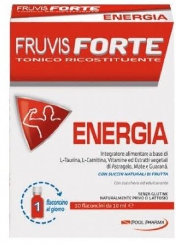 FRUVIS FORTE ENERGIA 10 FLACONCINI DA 10 ML - Angeli Pharm