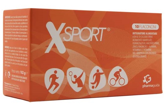 XSPORT 10 FLACONCINI 10 ML - Angeli Pharm