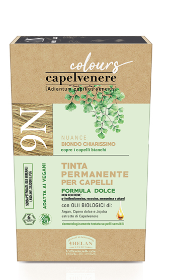 CAPELVENERE COLOURS TINTA CAPELLI 9N BIONDO CHIARISSIMO - Angeli Pharm