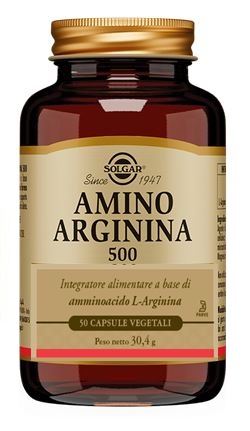 AMINO ARGININA 500 50 CAPSULE VEGETALI - Angeli Pharm
