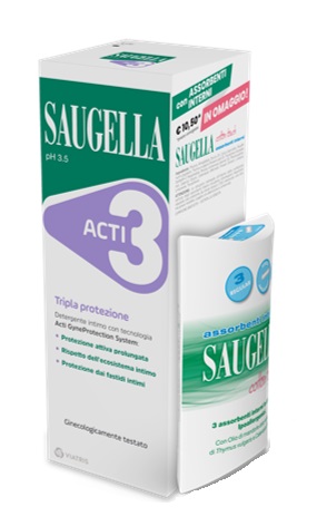 SAUGELLA ACTI3 250 ML + ASSORBENTI INTERNI OMAGGIO - Angeli Pharm