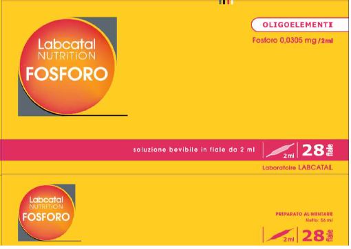 LABCATAL NUTRITION FOSFORO 28 FIALE X 2 ML - Angeli Pharm