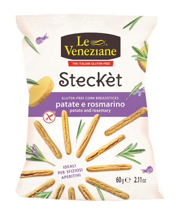 LE VENEZIANE STECKET PATATE ROSMARINO 60 G - Angeli Pharm