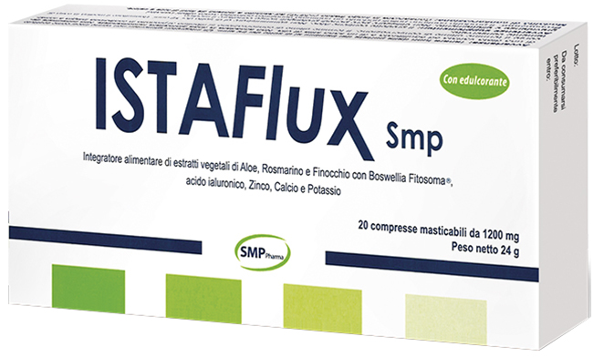 ISTAFLUX SMP 20 COMPRESSE MASTICABILI - Angeli Pharm
