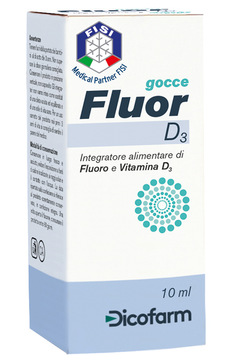 FLUOR D3 GOCCE 10 ML - Angeli Pharm