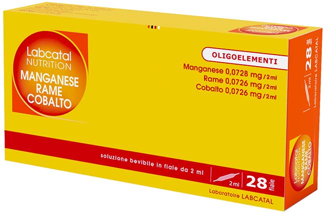 LABCATAL NUTRITION MANGANESE RAME E COBALTO 28 FIALE - Angeli Pharm