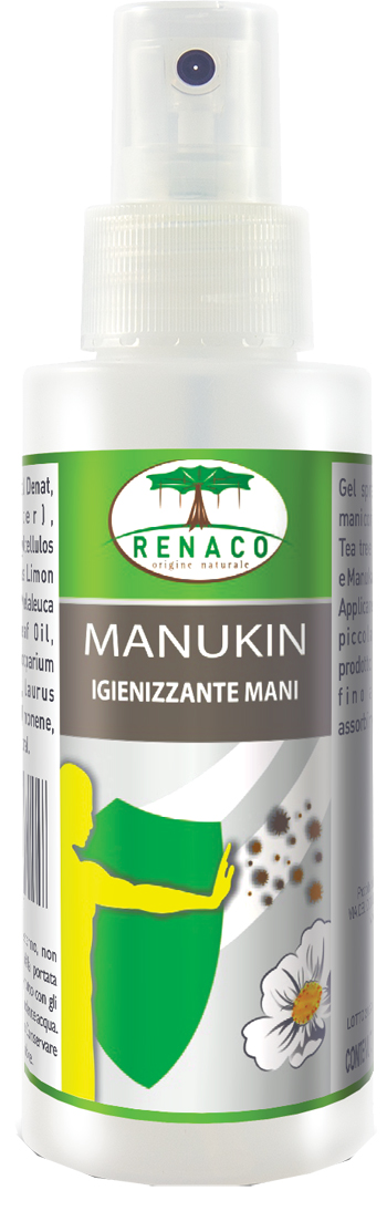 MANUKIN SPRAY IGIENIZZANTE MANI 100 ML - Angeli Pharm