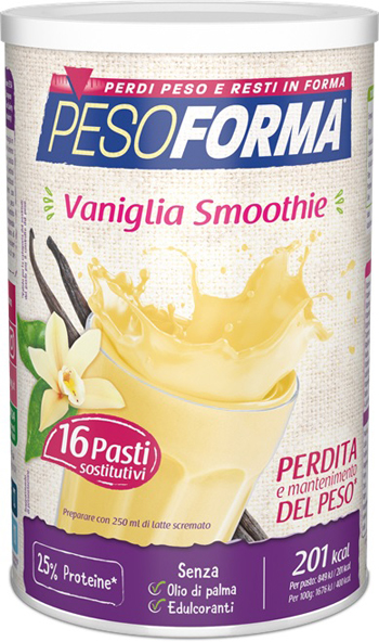 PESOFORMA VANIGLIA SMOOTHIE 436 G - Angeli Pharm