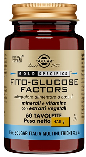 FITOGLUCOSE FACTORS 60 TAVOLETTE - Angeli Pharm