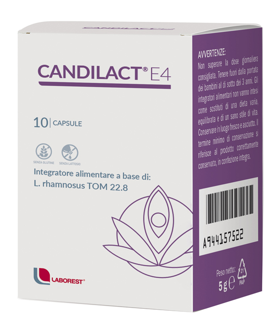 CANDILACT E4 10 CAPSULE - Angeli Pharm